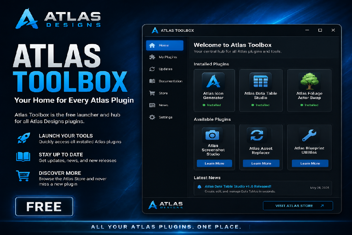 Atlas Toolbox for UE 5